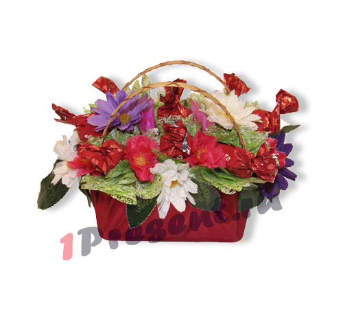 L002.109 Букет из конфет *Сумочка* L002.109 Букет из конфет *Сумочка*