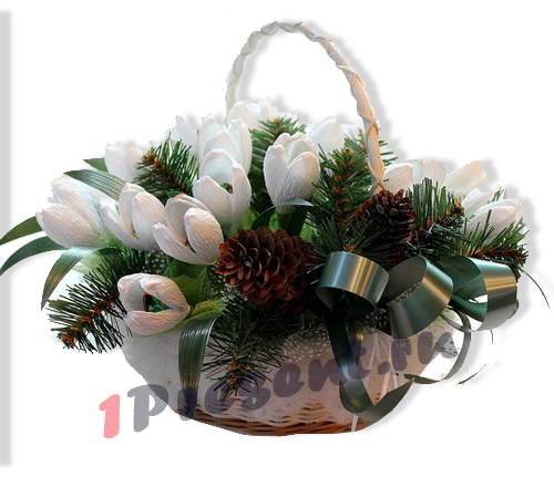 L007.43 Букет из конфет *Подснежники* L007.43 Букет из конфет *Подснежники*