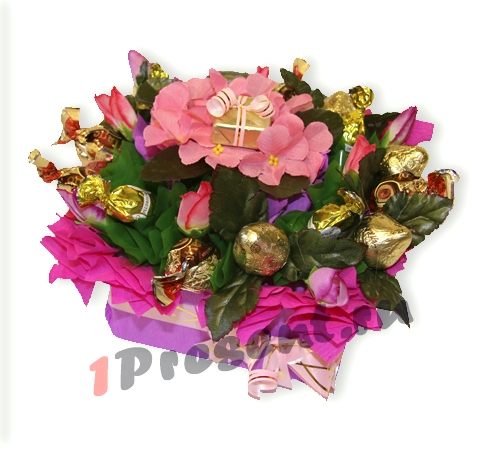 L002.121 Букет из конфет *Фантазия* L002.121 Букет из конфет *Фантазия*