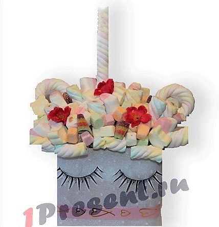 L002.177 Букет из конфет *Радужная пони* L002.177 Букет из конфет *Радужная пони*