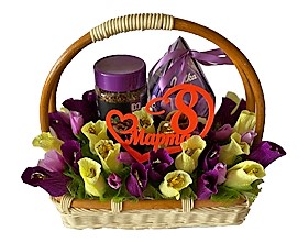 L002.238 Сладкая композиция *Весенняя полянка* L002.238 Сладкая композиция *Весенняя полянка*