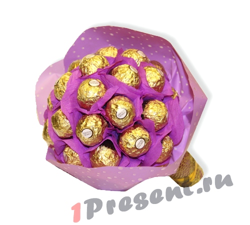 L002.39 Праздничный букет из конфет *Сладкая феерия* L002.39 Праздничный букет из конфет *Сладкая феерия*