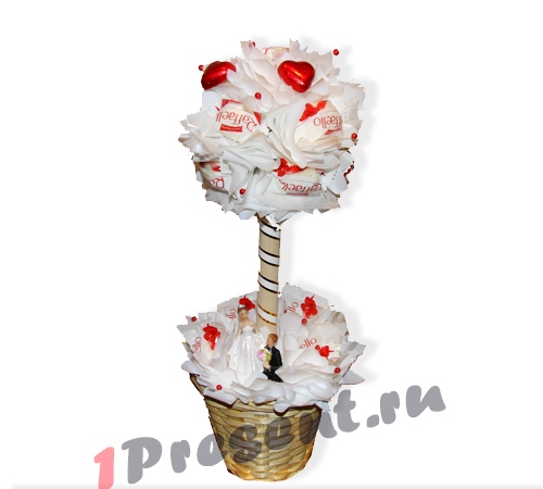L002.75 Букет из конфет *Ах эта свадьба...* L002.75 Букет из конфет *Ах эта свадьба...*